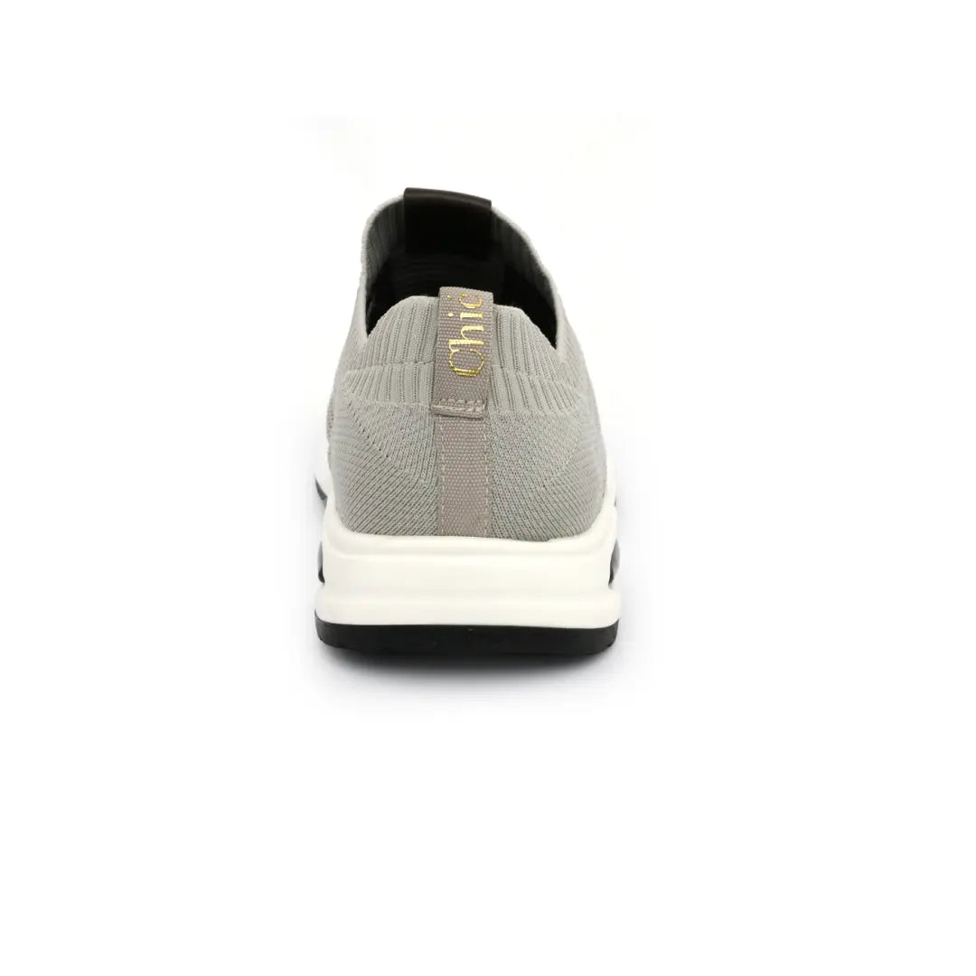 Lightweight Smart Casual Sneakers With Knitted Upper