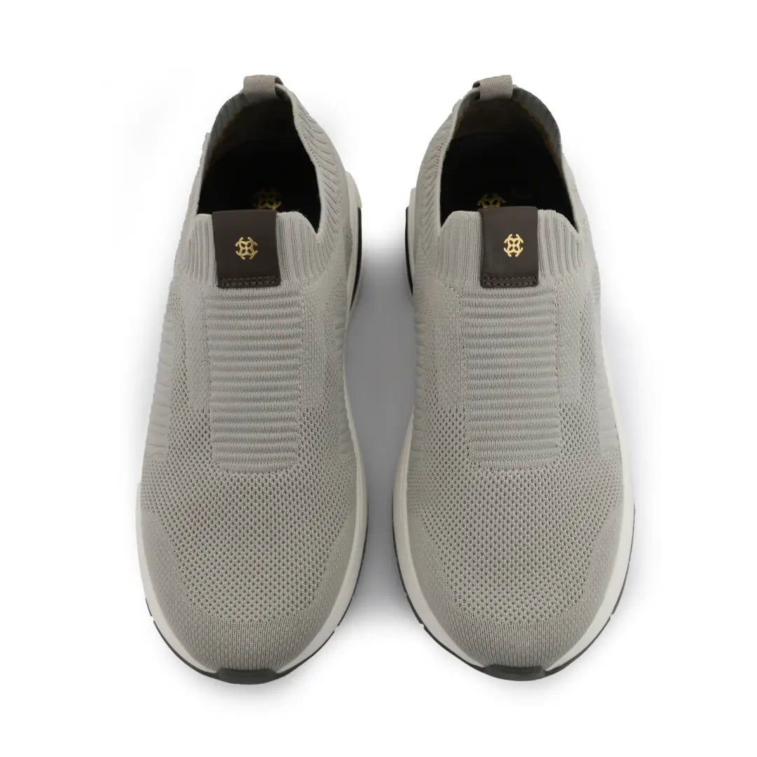 Lightweight Smart Casual Sneakers With Knitted Upper