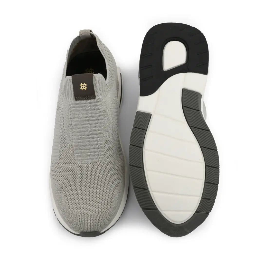 Lightweight Smart Casual Sneakers With Knitted Upper