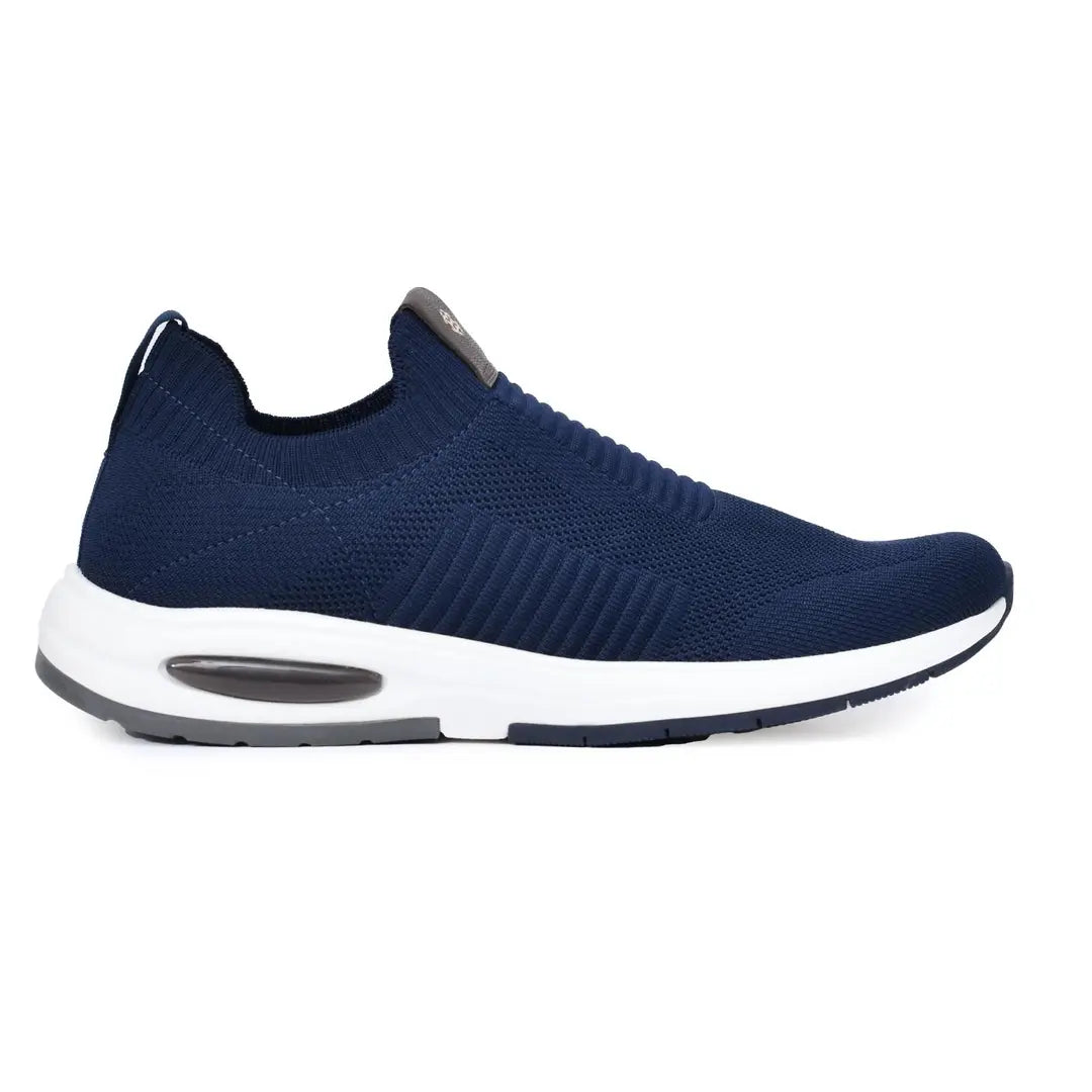 Lightweight Smart Casual Sneakers With Knitted Upper