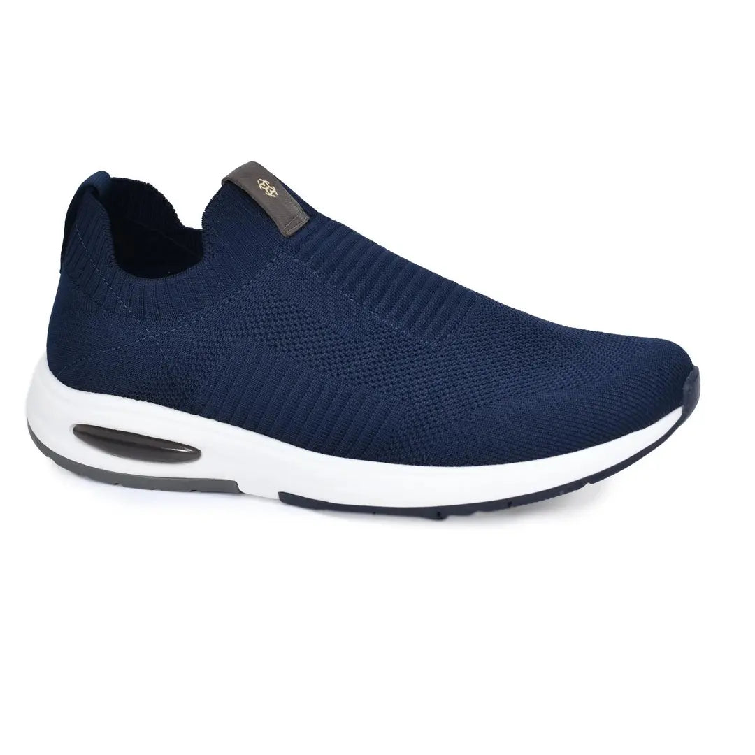 Lightweight Smart Casual Sneakers With Knitted Upper