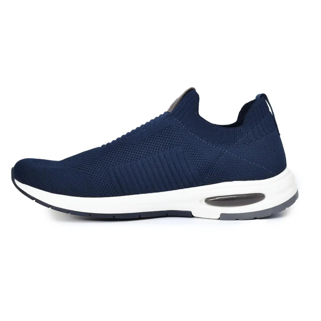 Lightweight Smart Casual Sneakers With Knitted Upper