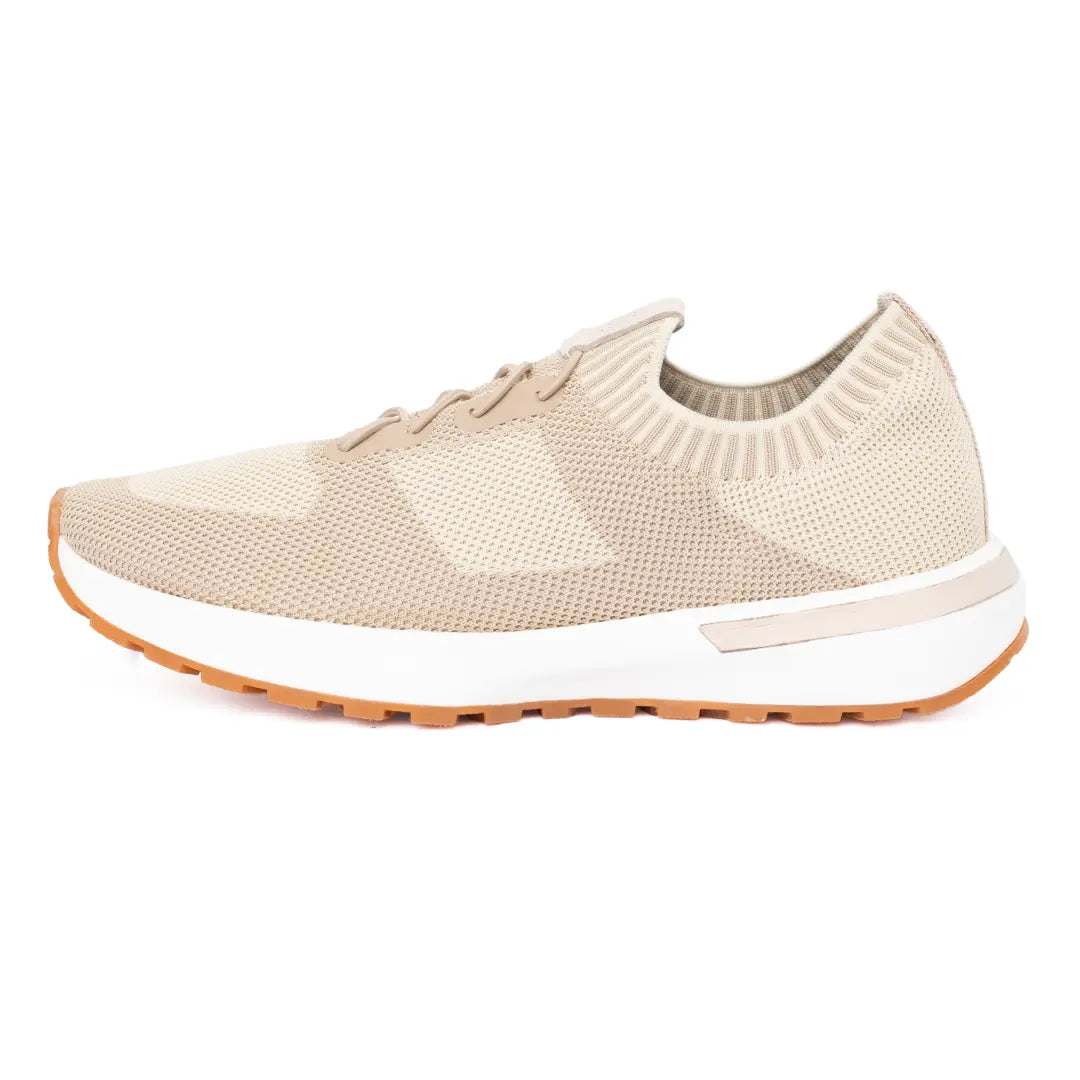 Smart Casual Knitted Upper Sneakers For Men