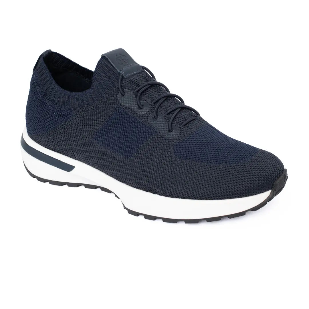 Smart Casual Knitted Upper Sneakers For Men