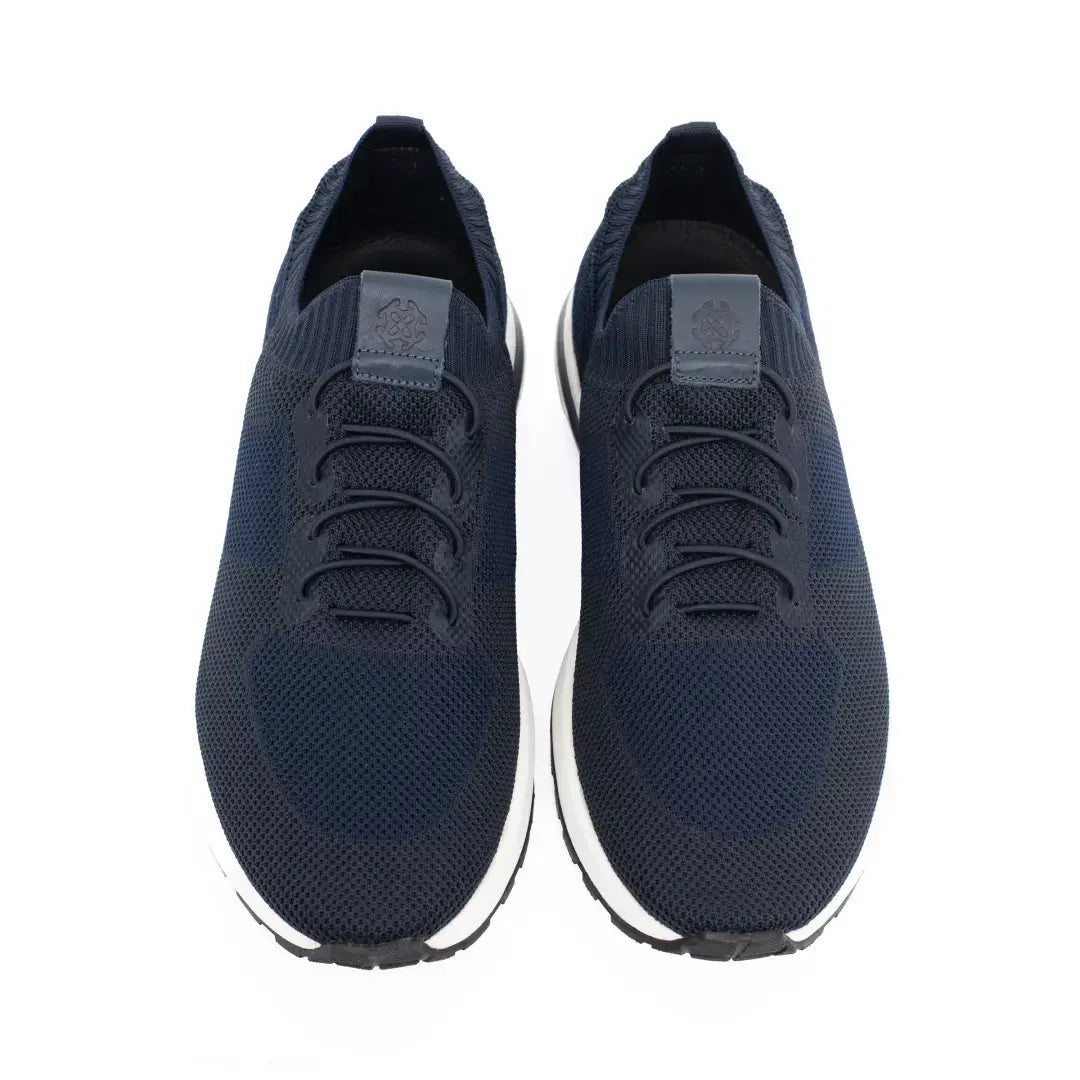 Smart Casual Knitted Upper Sneakers For Men