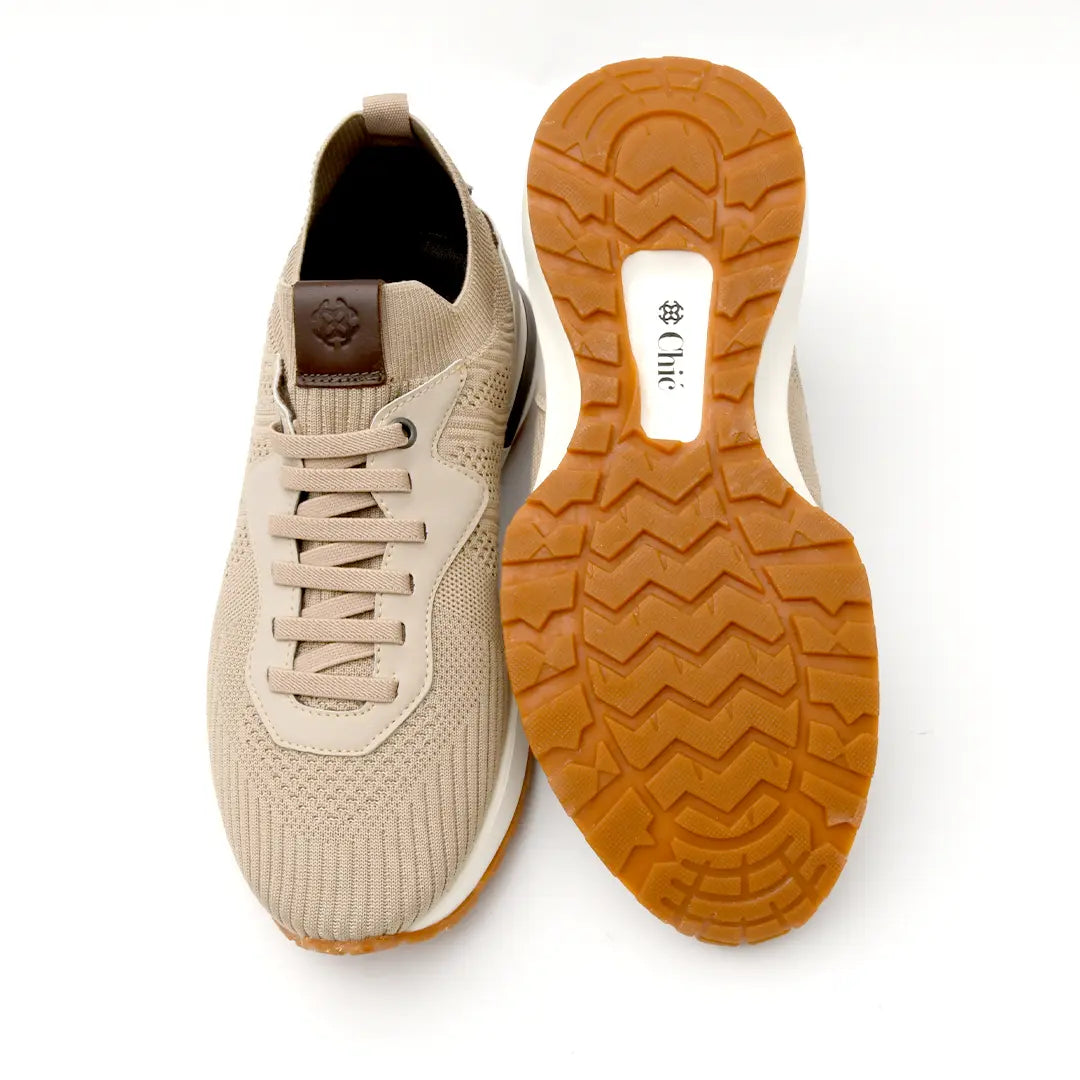 Mens Smart Casual Knit Shoes