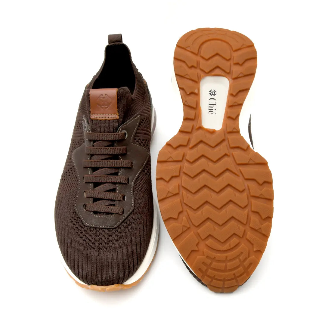 Mens Smart Casual Knit Shoes