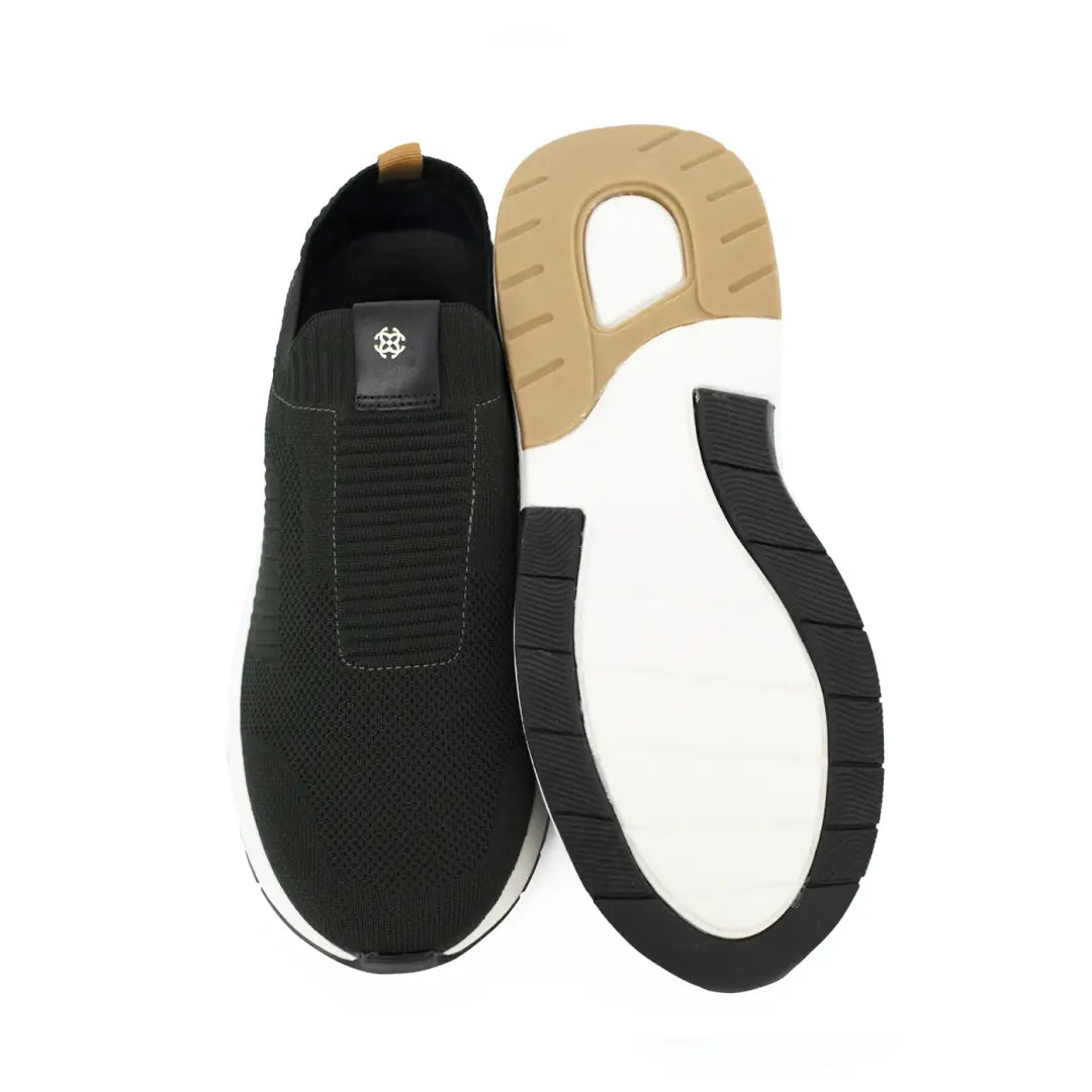 Lightweight Smart Casual Sneakers With Knitted Upper