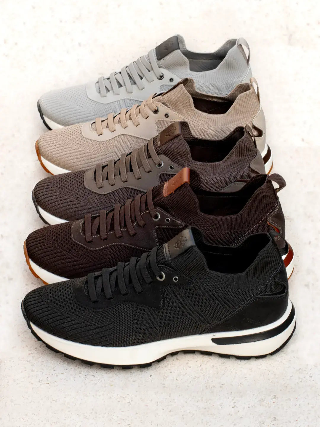 Mens Smart Casual Knit Shoes