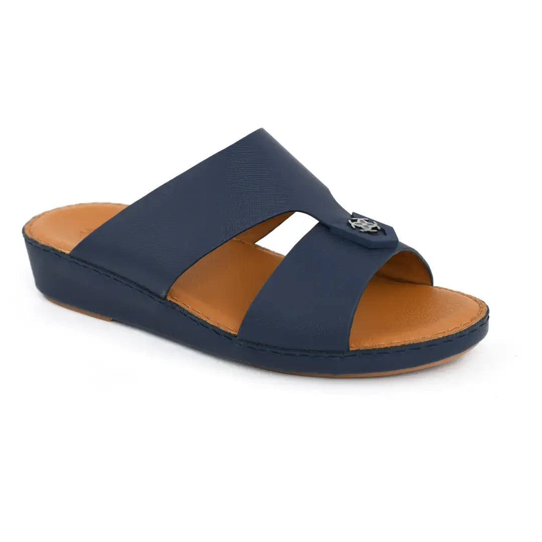 Genuine Calf Leather Elegant Slippers For Men