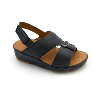 Kids Genuine Rubber Finish Leather Arabic Sandal