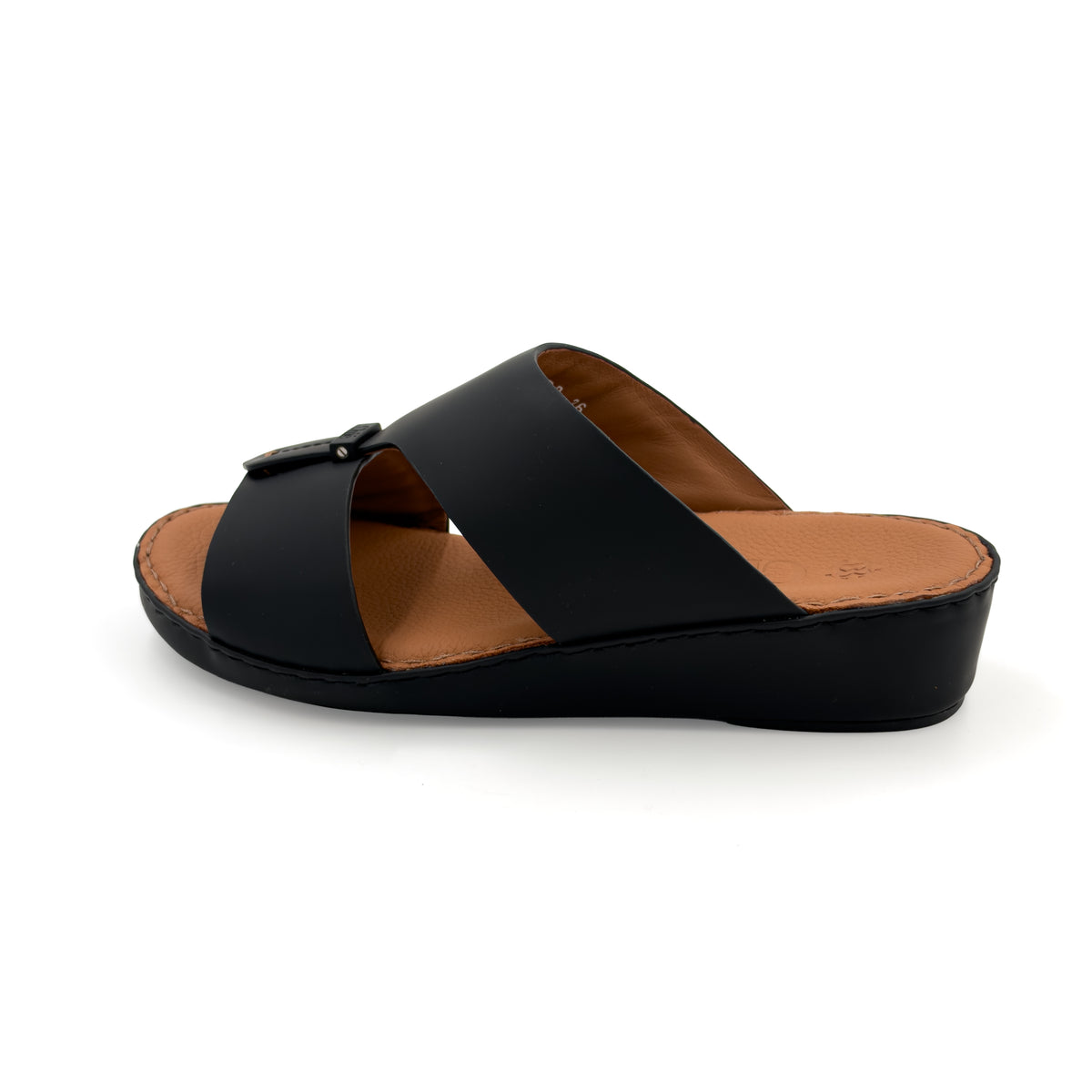 Kids Genuine Rubber Finish Leather Arabic Sandal