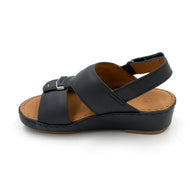 Kids Genuine Rubber Finish Leather Arabic Sandal