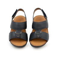 Kids Genuine Rubber Finish Leather Arabic Sandal