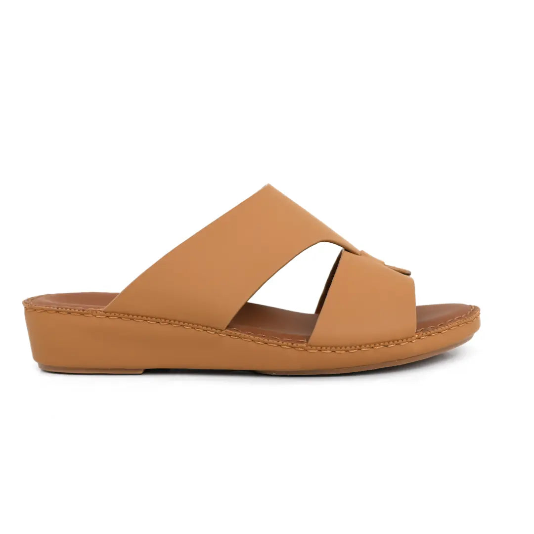 Chic Genuine Nappa Leather Men Sandals