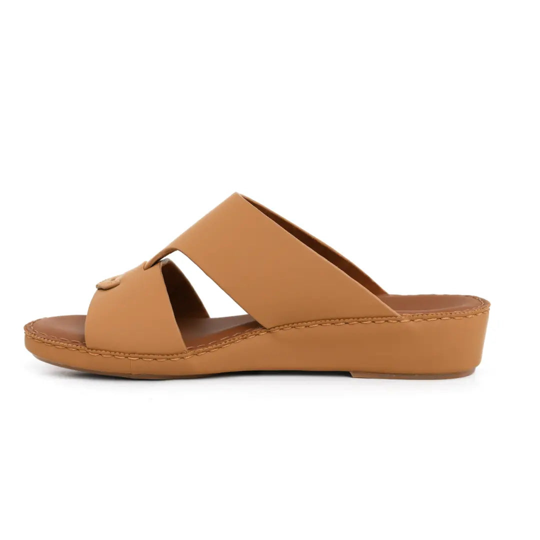 Chic Genuine Nappa Leather Men Sandals