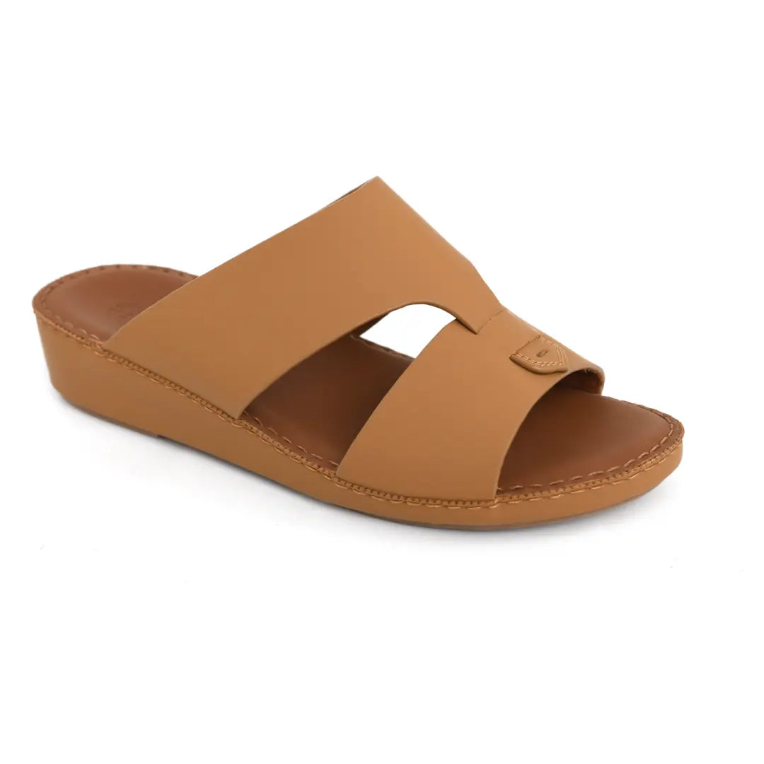 Chic Genuine Nappa Leather Men Sandals