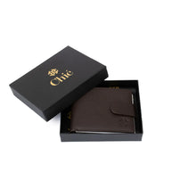 Chic Trendy Bi Fold Leather Wallet