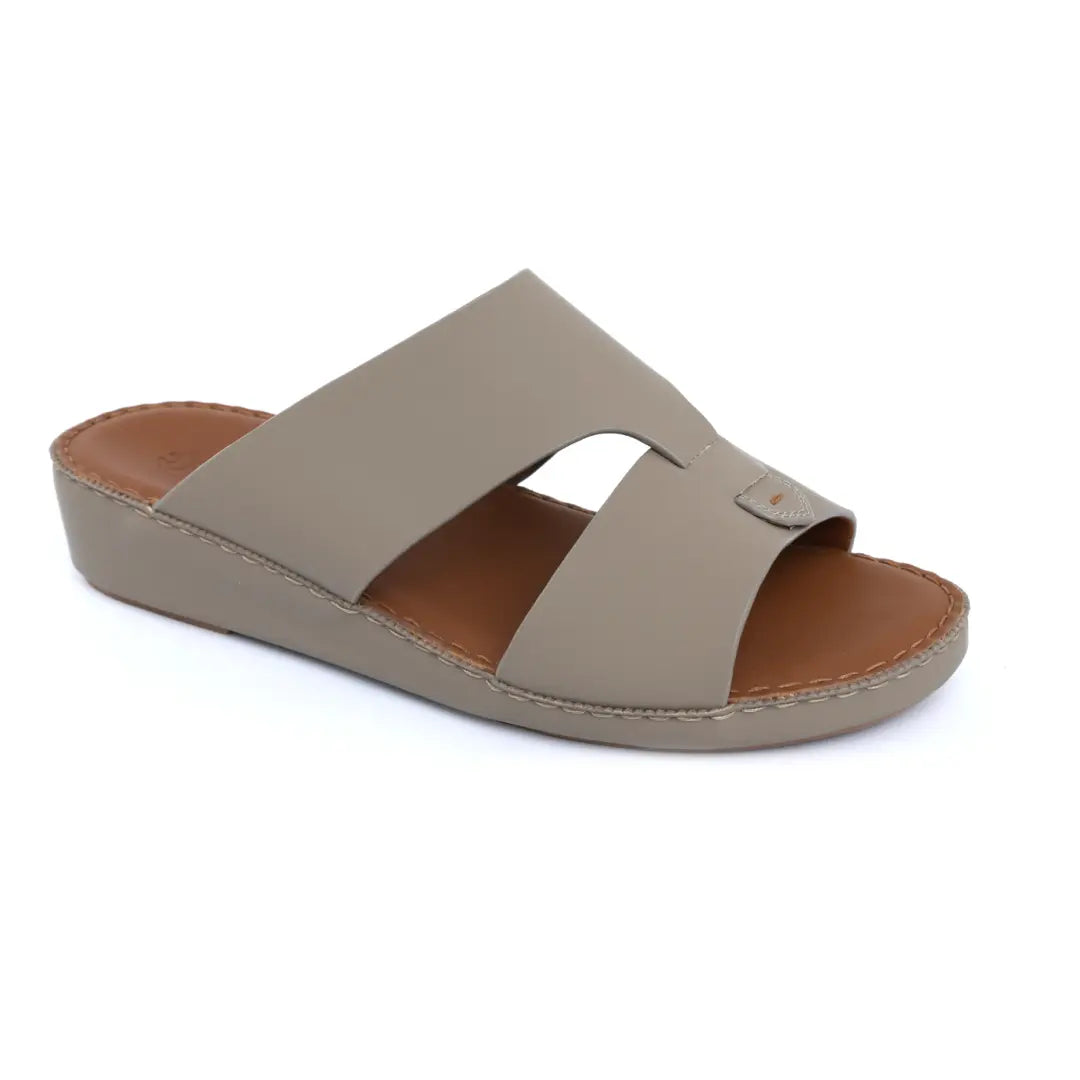 Chic Genuine Nappa Leather Men Sandals