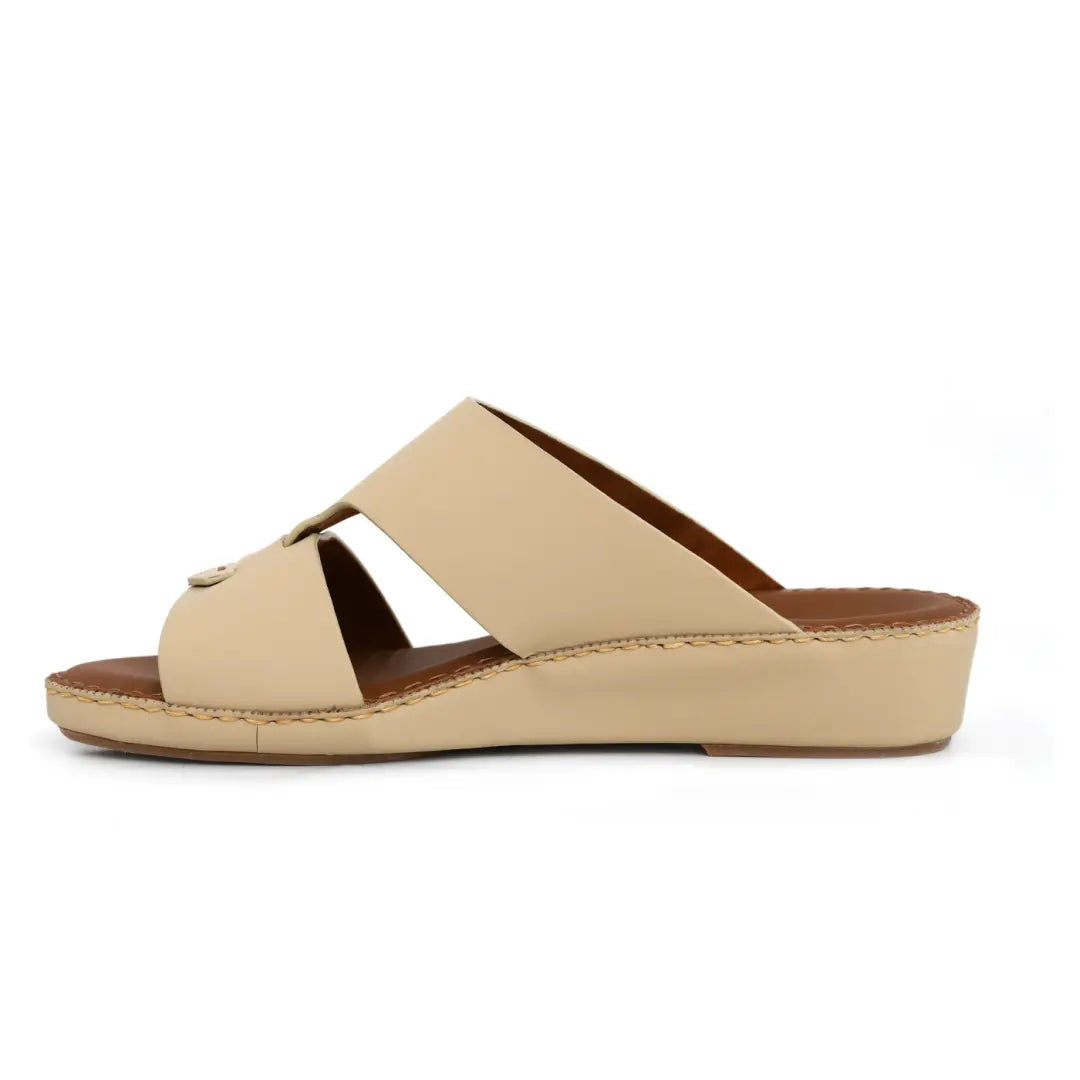 Chic Genuine Nappa Leather Men Sandals