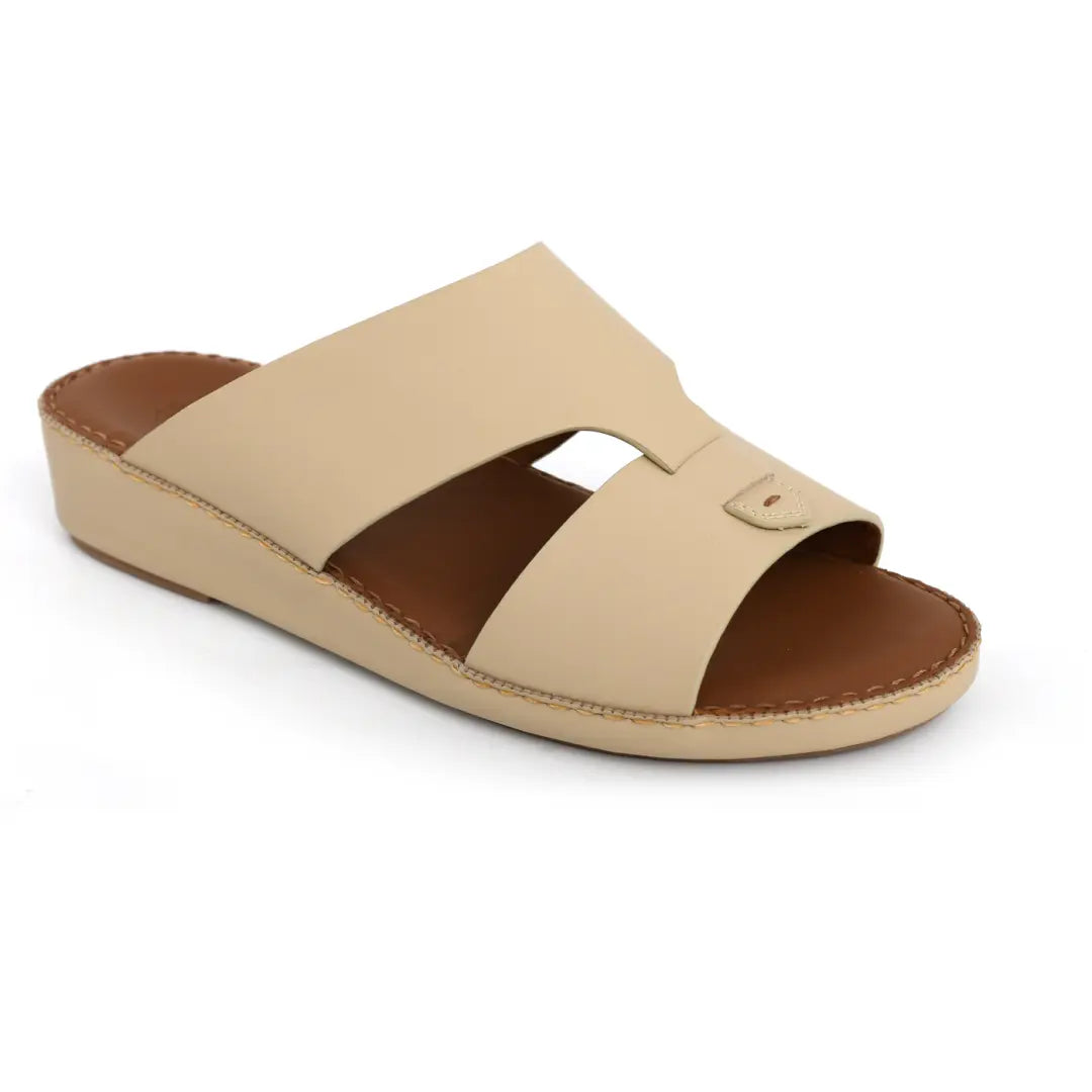 Chic Genuine Nappa Leather Men Sandals