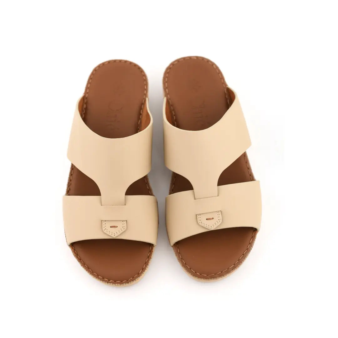 Chic Genuine Nappa Leather Men Sandals
