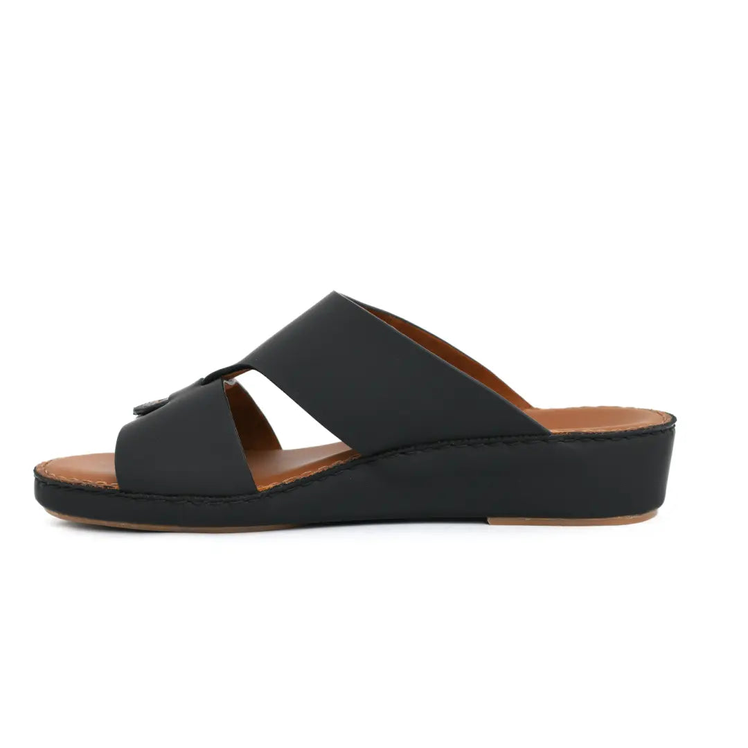 Chic Genuine Nappa Leather Men Sandals