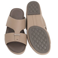 Chic Men Arabic Sandals Saffiano Leather
