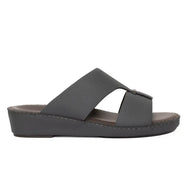 Chic Men Arabic Sandals Saffiano Leather