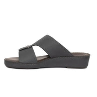 Chic Men Arabic Sandals Saffiano Leather