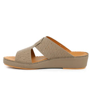 Genuine Calf Leather Men Arabic Sandals