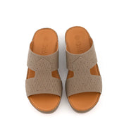 Genuine Calf Leather Men Arabic Sandals