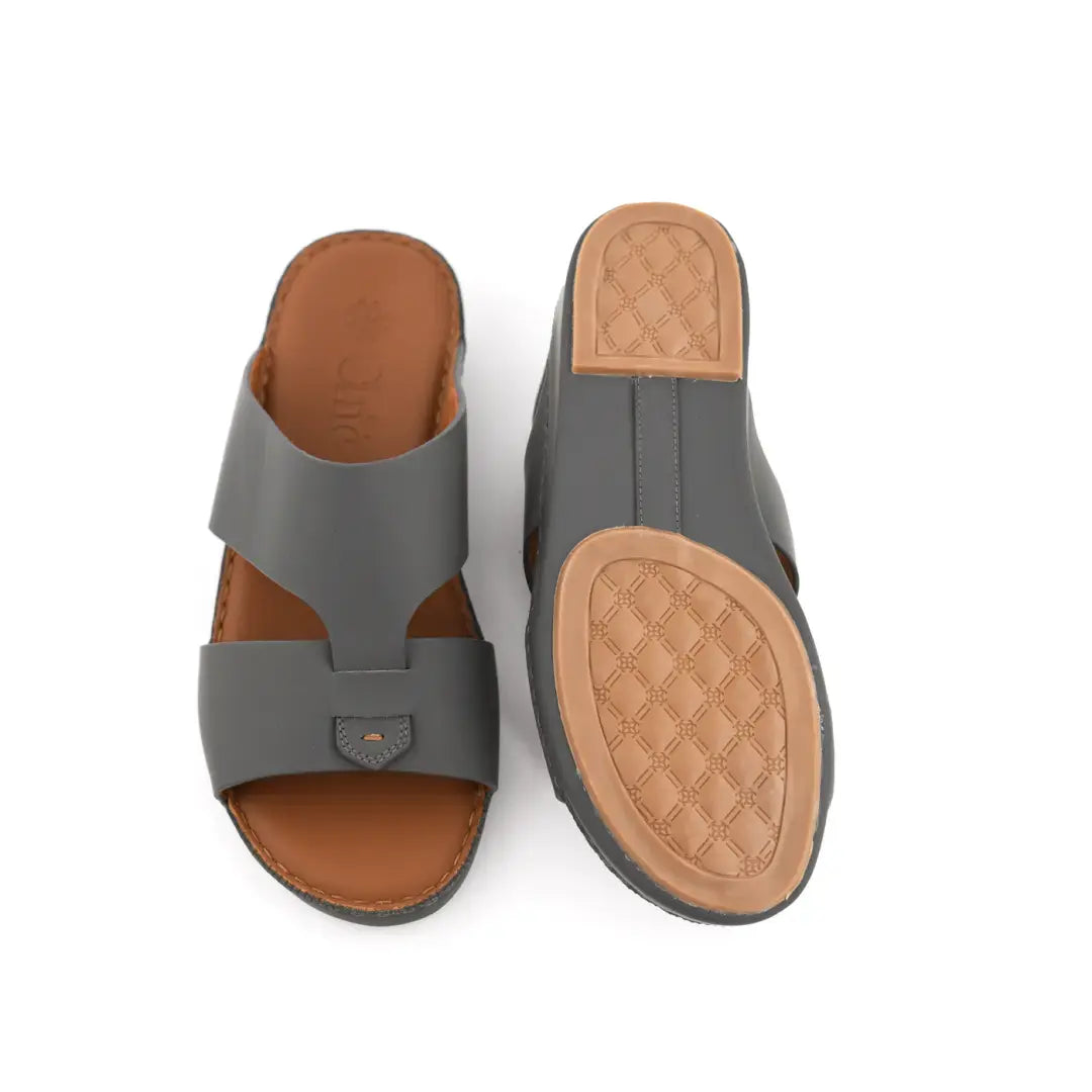 Chic Genuine Nappa Leather Men Sandals