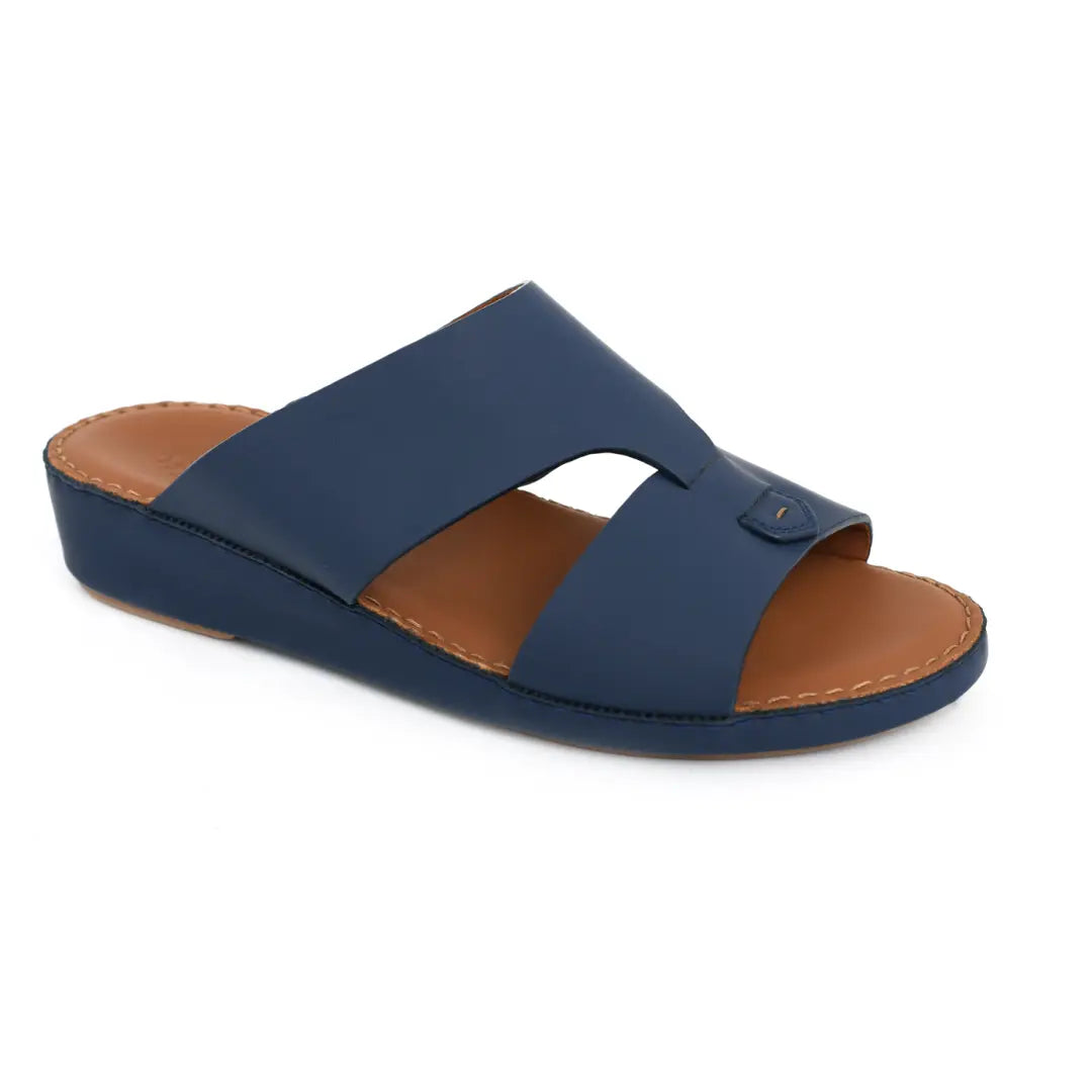 Chic Genuine Nappa Leather Men Sandals