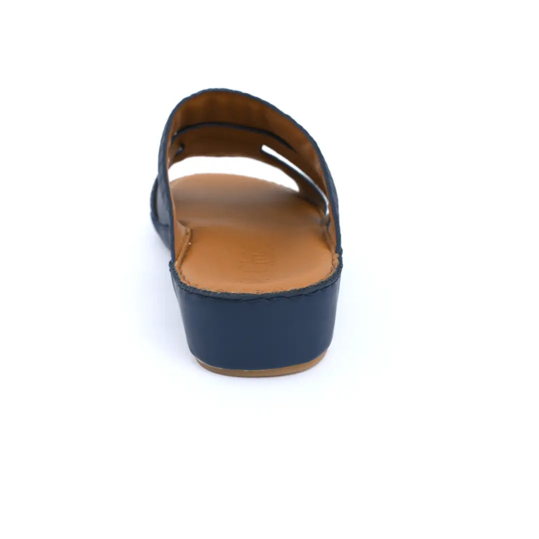Genuine Calf Leather Rubber Finish Men Sandals