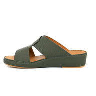 Genuine Calf Leather Men Arabic Sandals